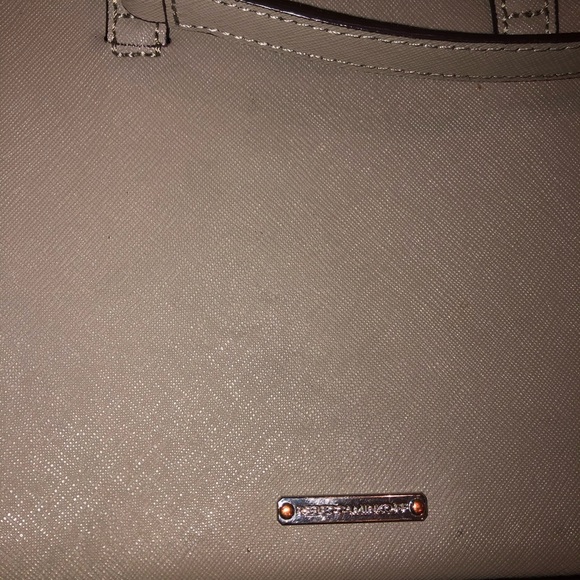Grey Rebecca Minkoff mini tote bag - Picture 2 of 7